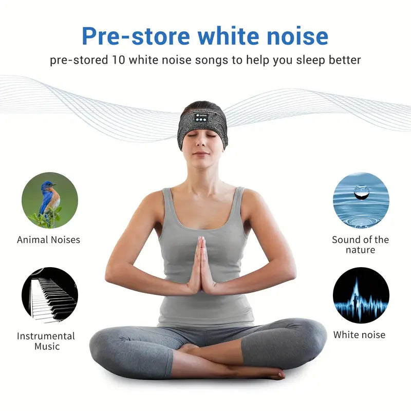 Wireless Sleep Headphones - Headband - Cat Shop Boys