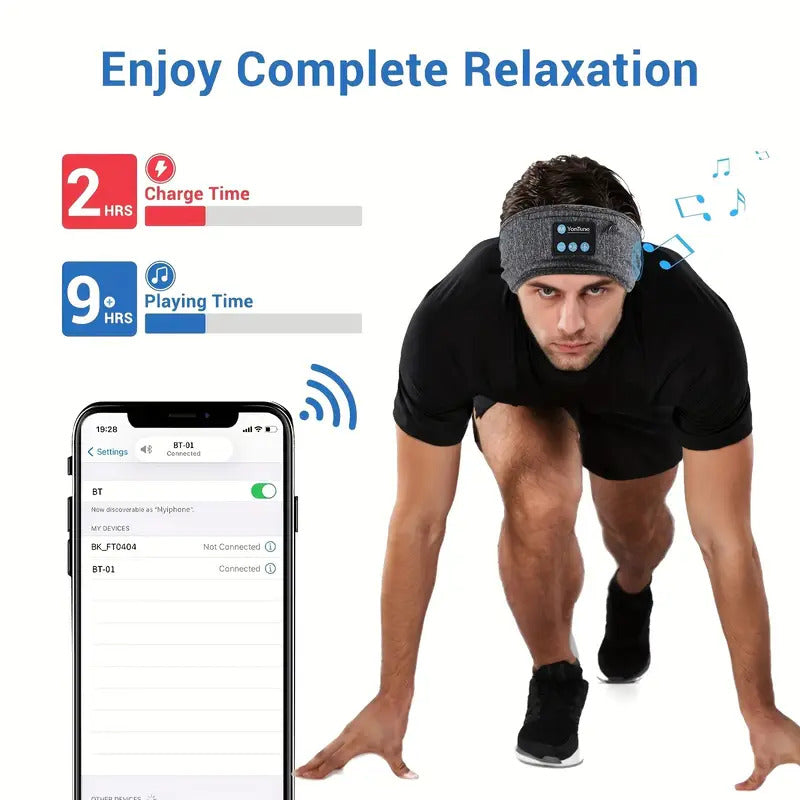 Wireless Sleep Headphones - Headband - Cat Shop Boys