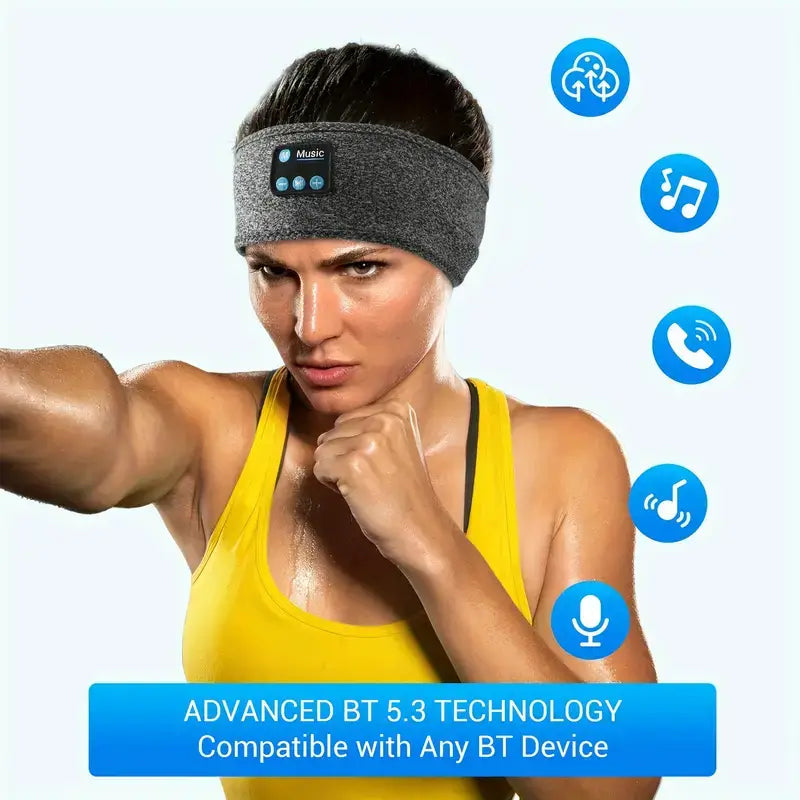 Wireless Sleep Headphones with High-Quality Sound for Sleep & Meditation