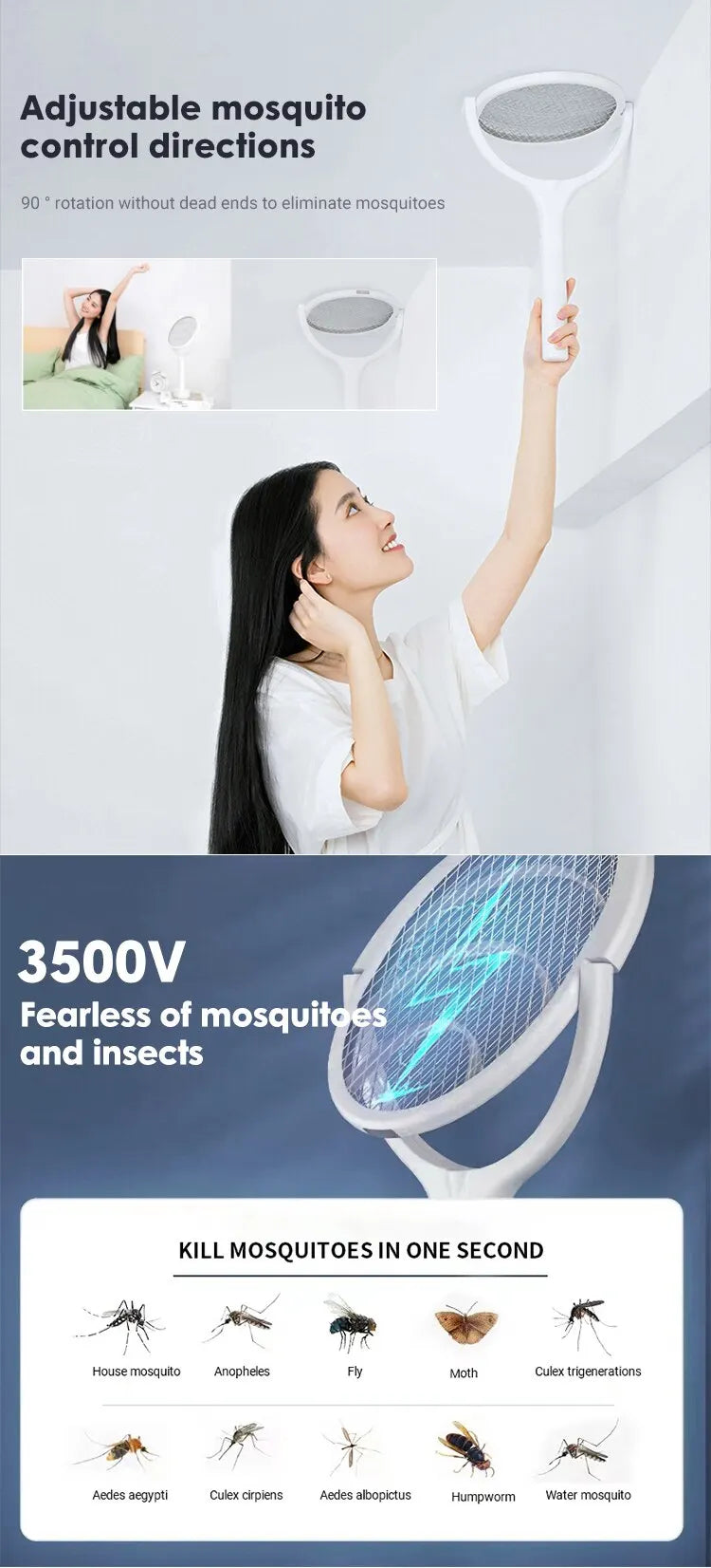 Electric Mosquito Swatter - Cat Shop Boys