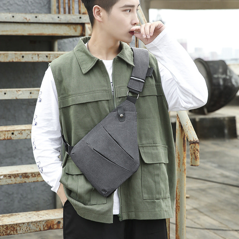 Anti-theft Crossbody Chest Bag - Cat Shop Boys