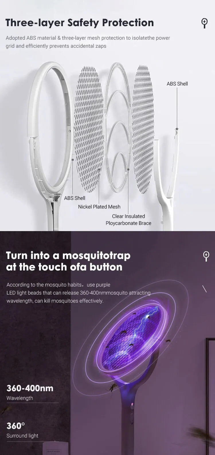 Electric Mosquito Swatter - Cat Shop Boys