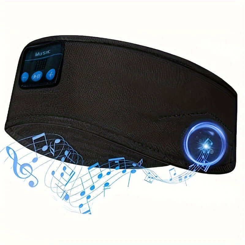 Ultra-Thin Wireless Sleep Headphones with HD Stereo Sound and Comfortable Fit