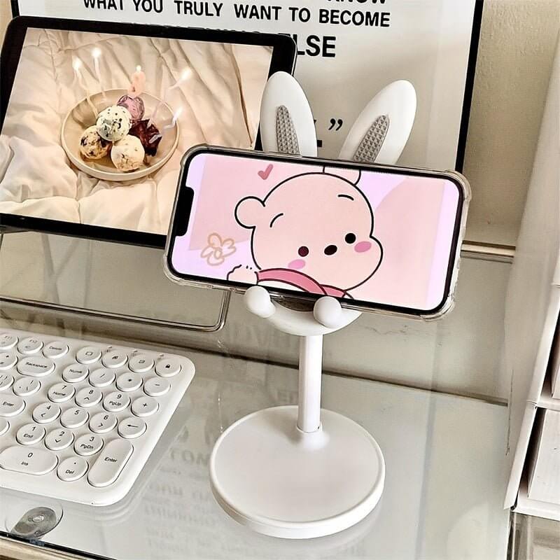 Cat Shop Boys - Cute Rabbit Phone Holder - Adjustable, Stylish & Universal Fit!