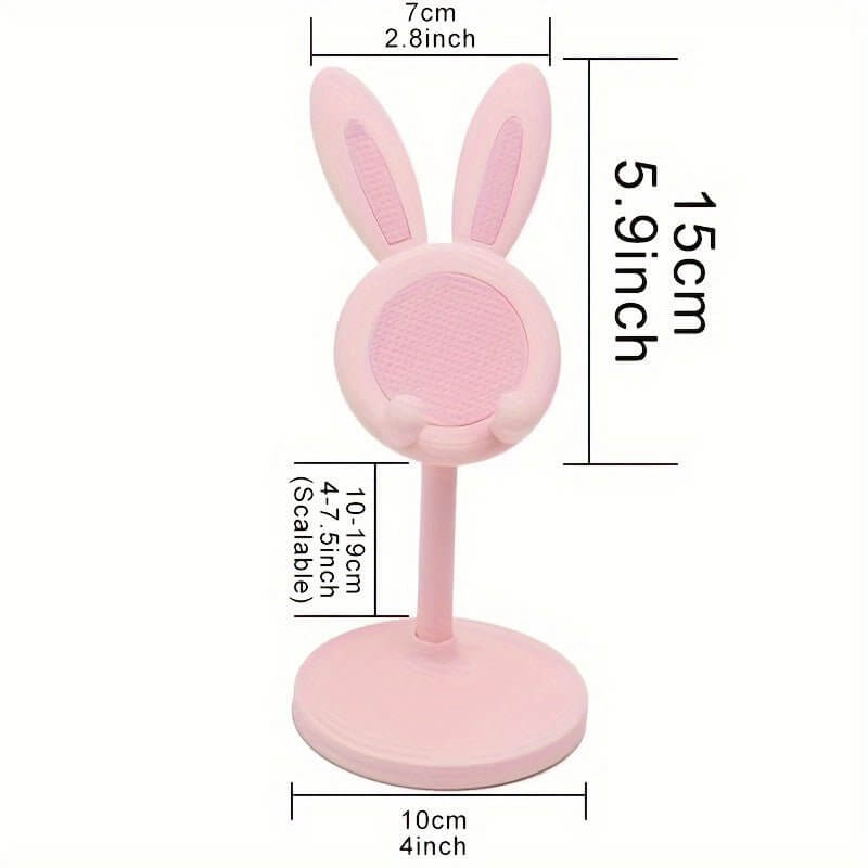 Cat Shop Boys - Cute Rabbit Phone Holder - Adjustable, Stylish & Universal Fit!
